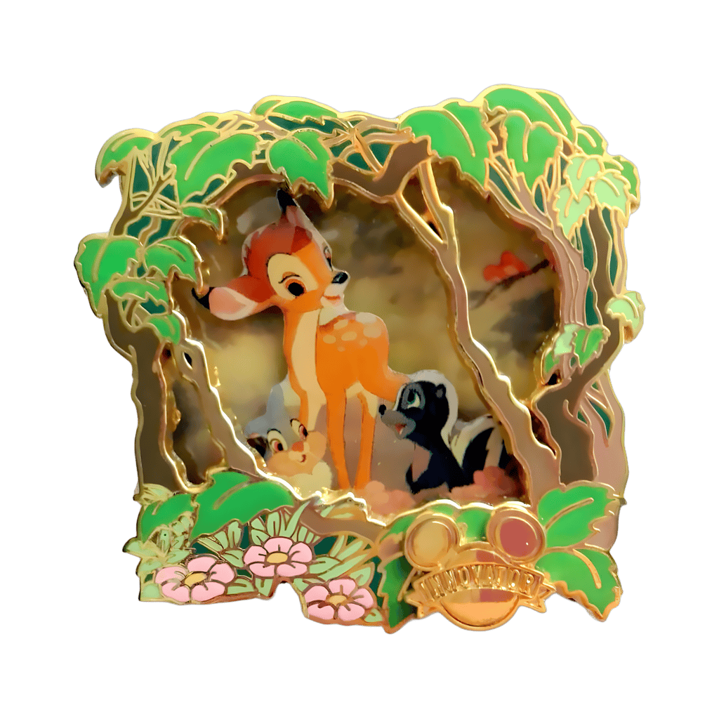 Walt Disney’s Bambi - Innovator - Bambi, Thumper & Flower Disney pin