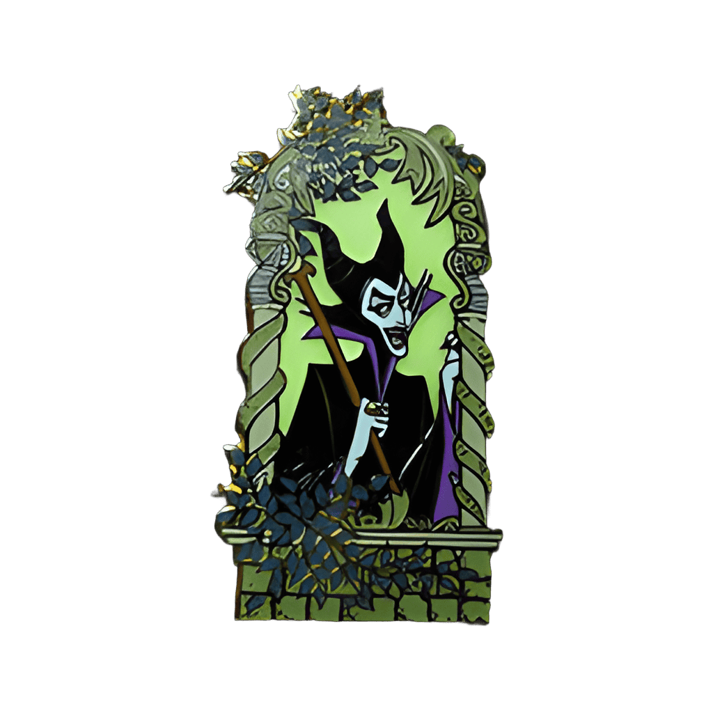 Maleficent in Frame Disney pin