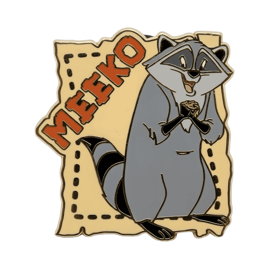 Meeko Disney pin