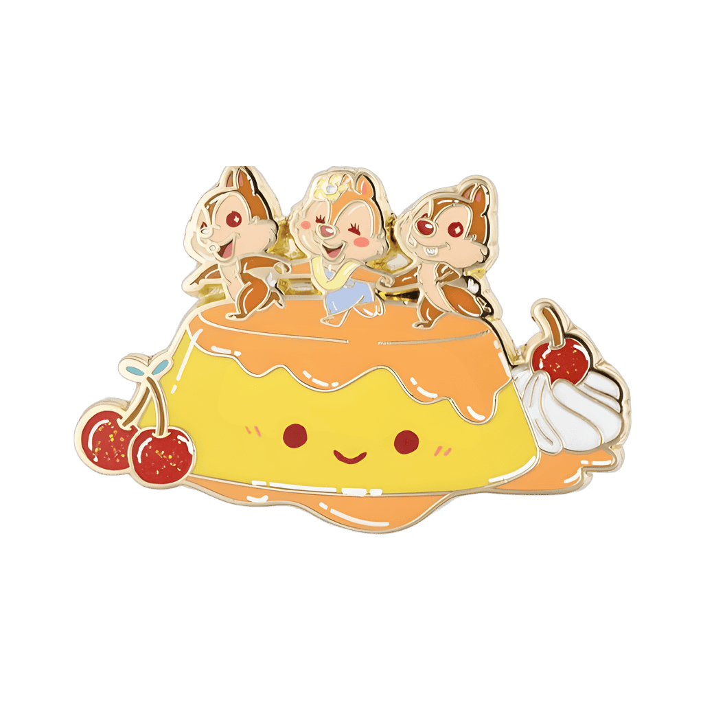 Chip n Dale, Clarice with Dessert Disney pin
