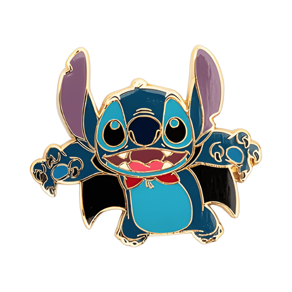 Stitch Dressed as Vampire Disney pin