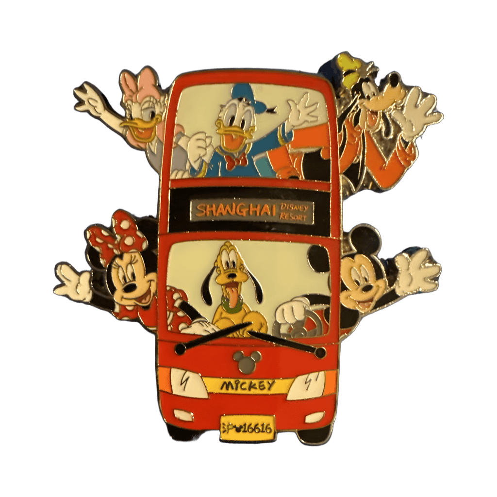 Shanghai Disney Bus Disney pin