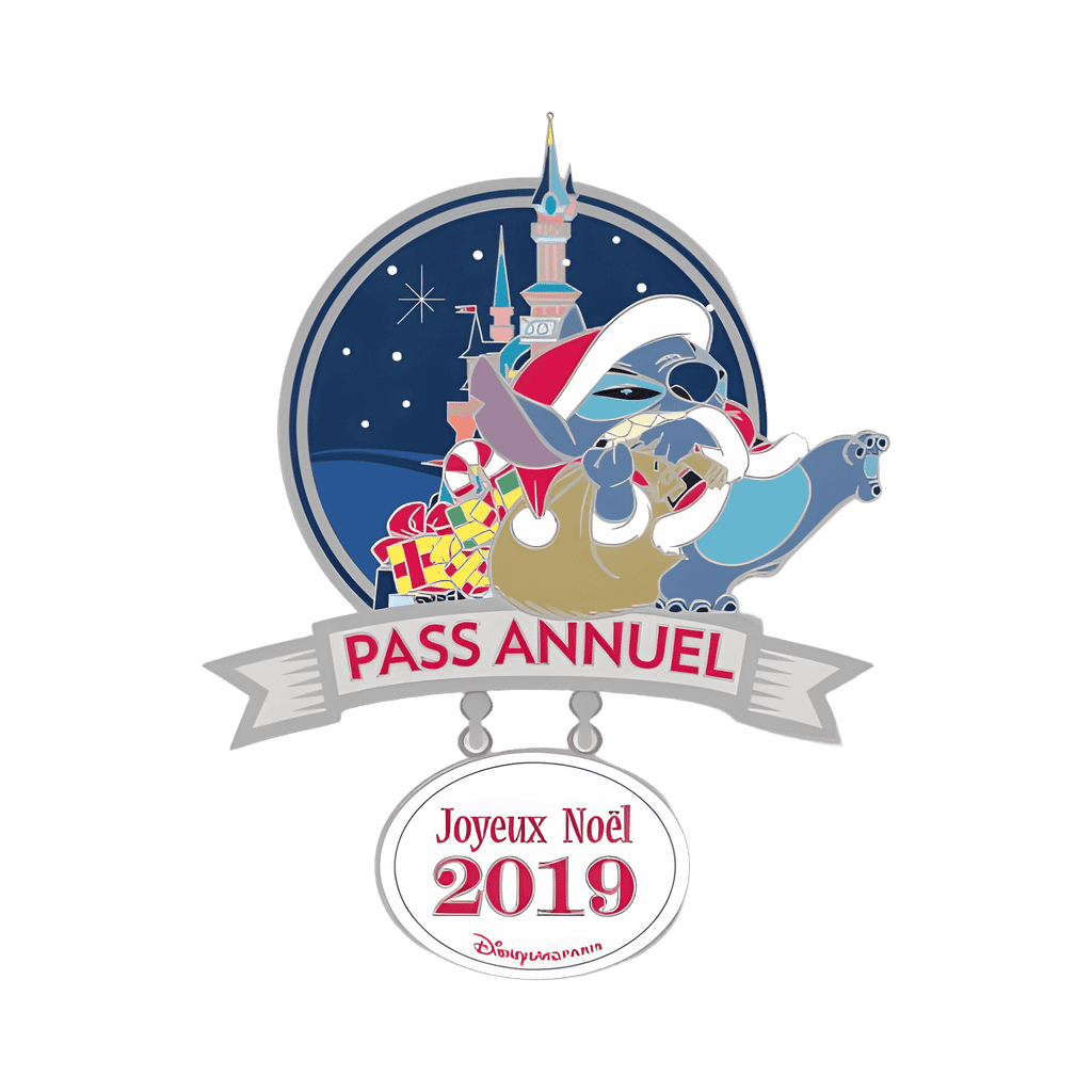 Santa Stitch Disney pin