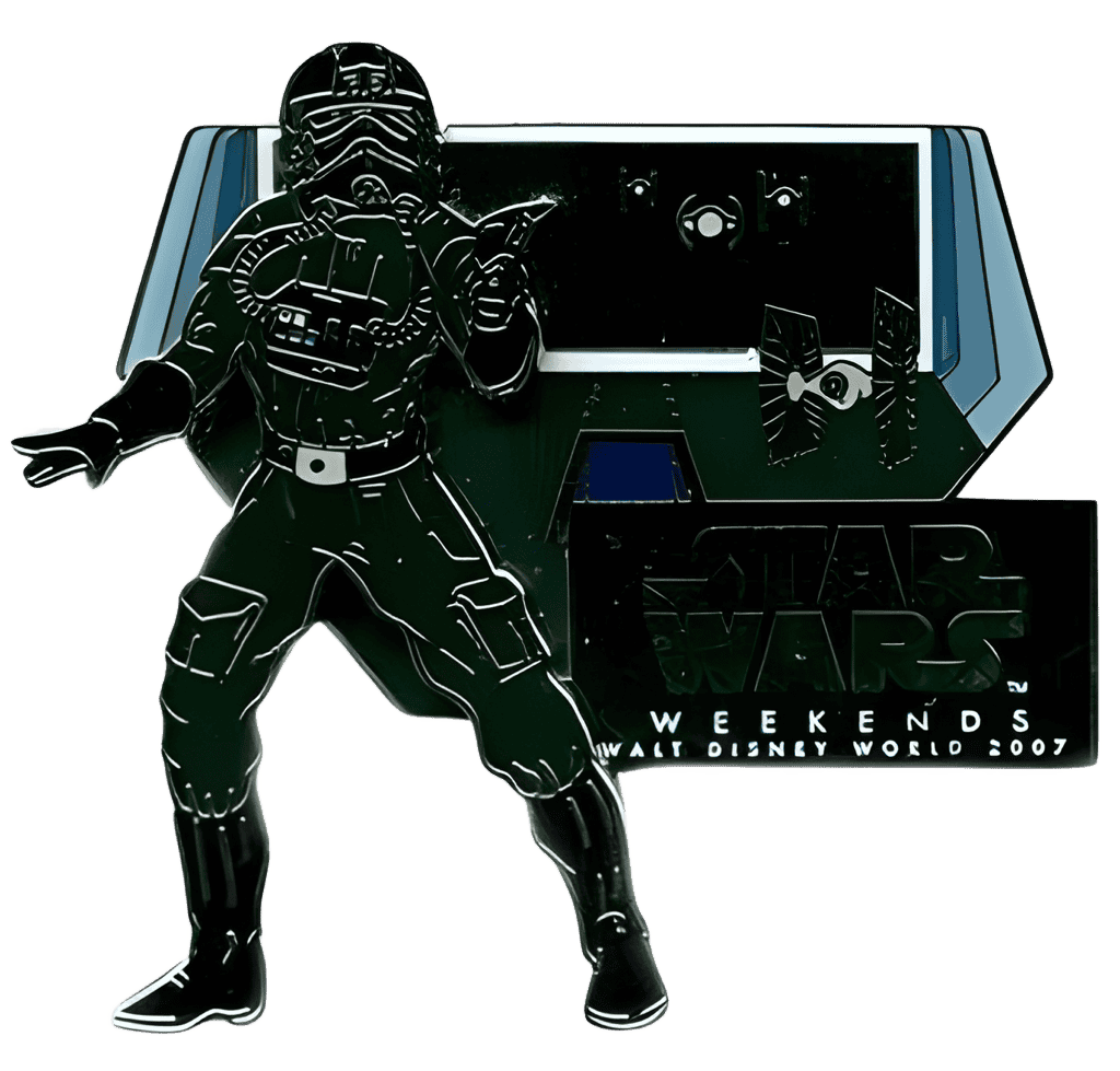 TIE Fighter Pilot Disney pin