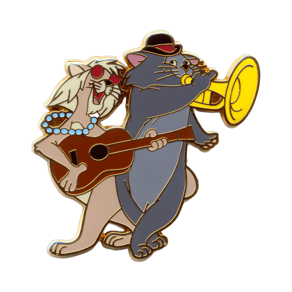 Scat Cat & The English Cat Disney pin