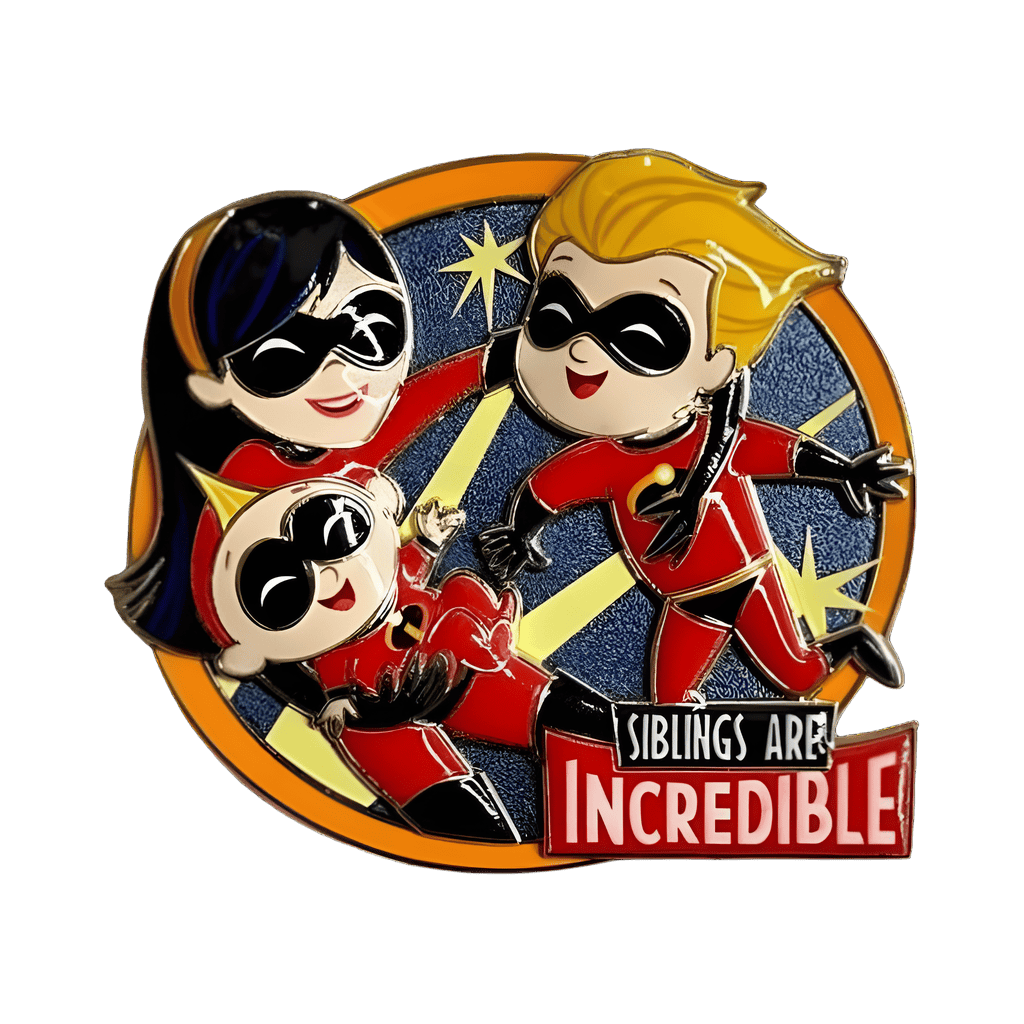 Violet, Dash & Jack-Jack Disney pin