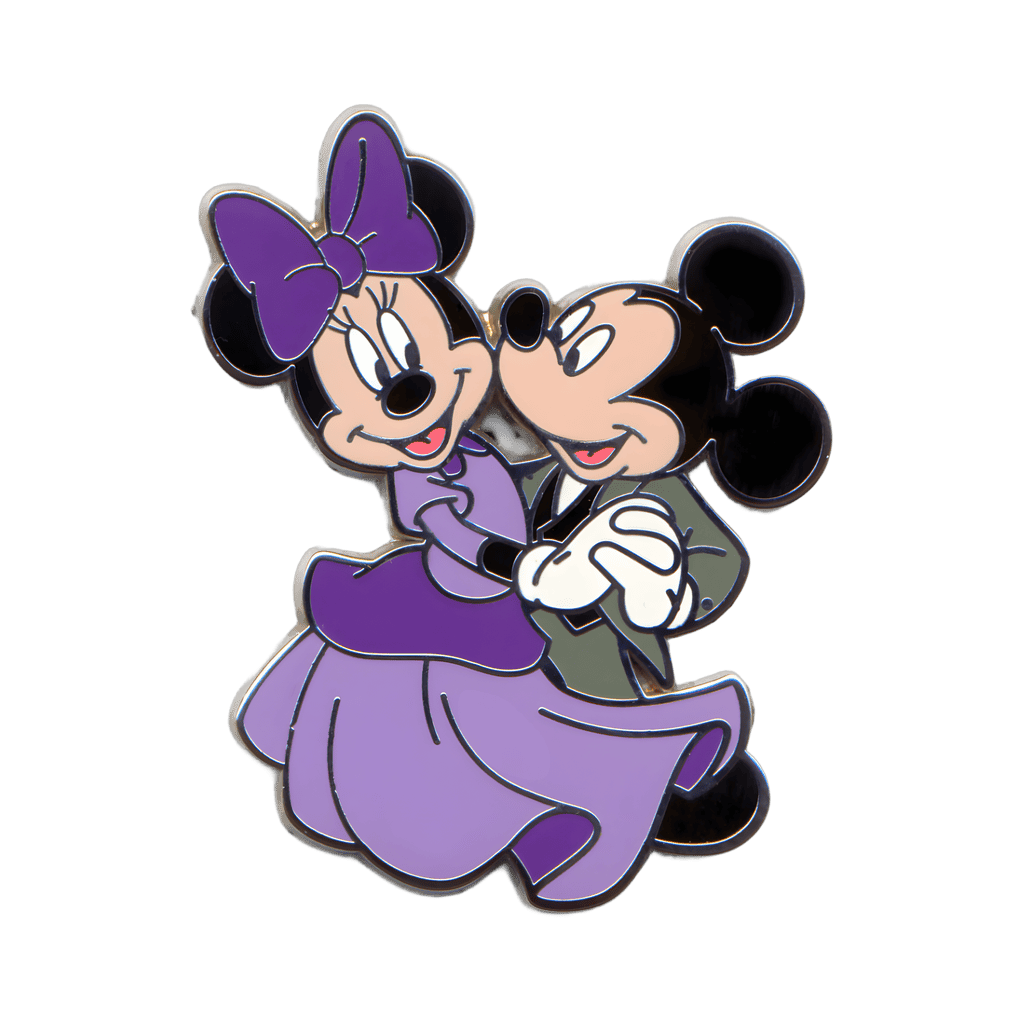 Mickey and Minnie Mouse as Ballroom Dancers Disney pin