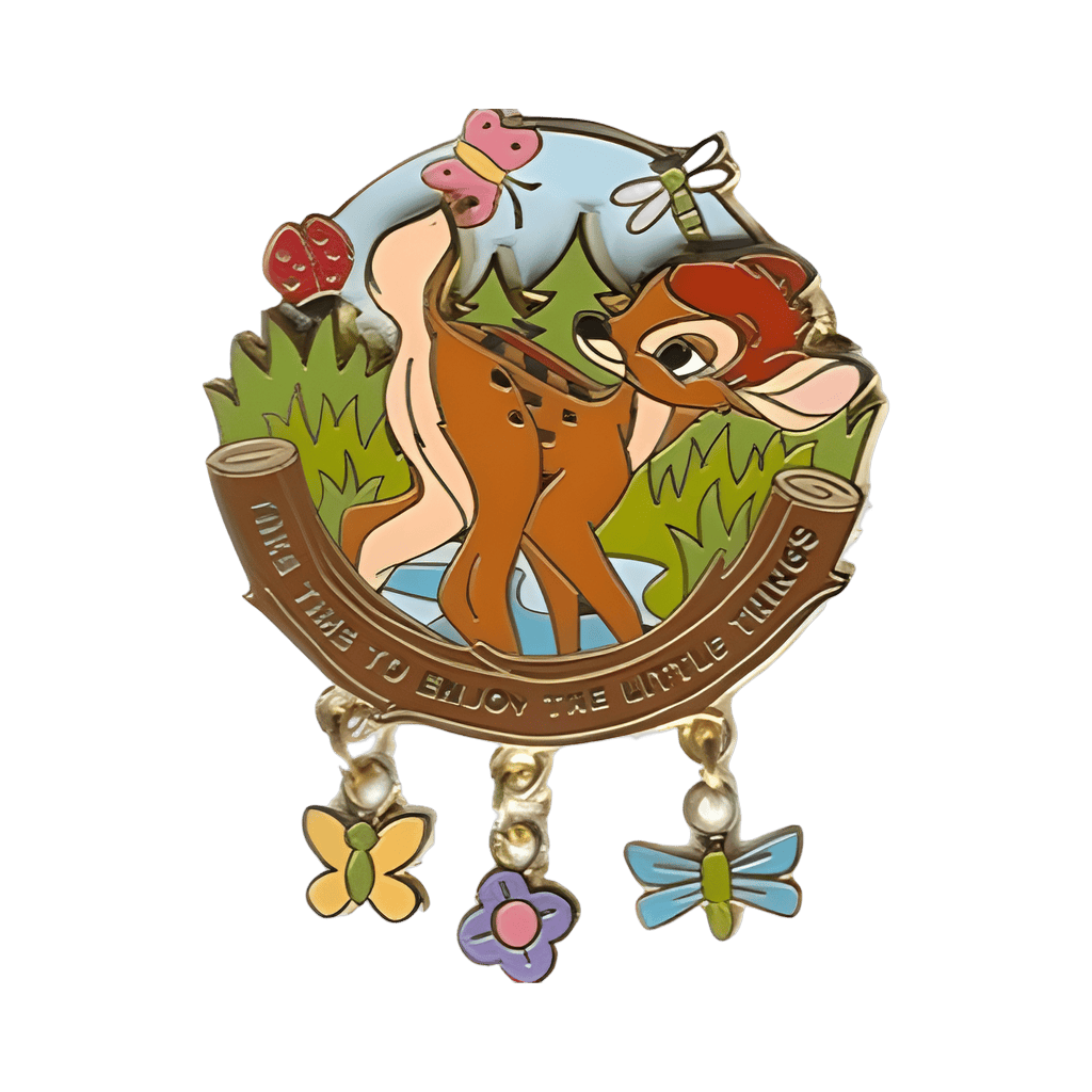 Take Time to Enjoy The Little Things Dangle Disney pin