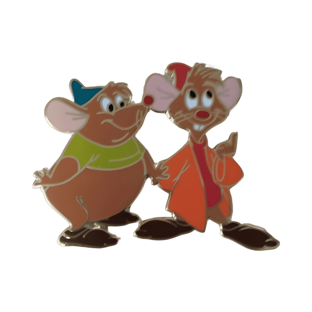 Gus and Jaq Disney pin