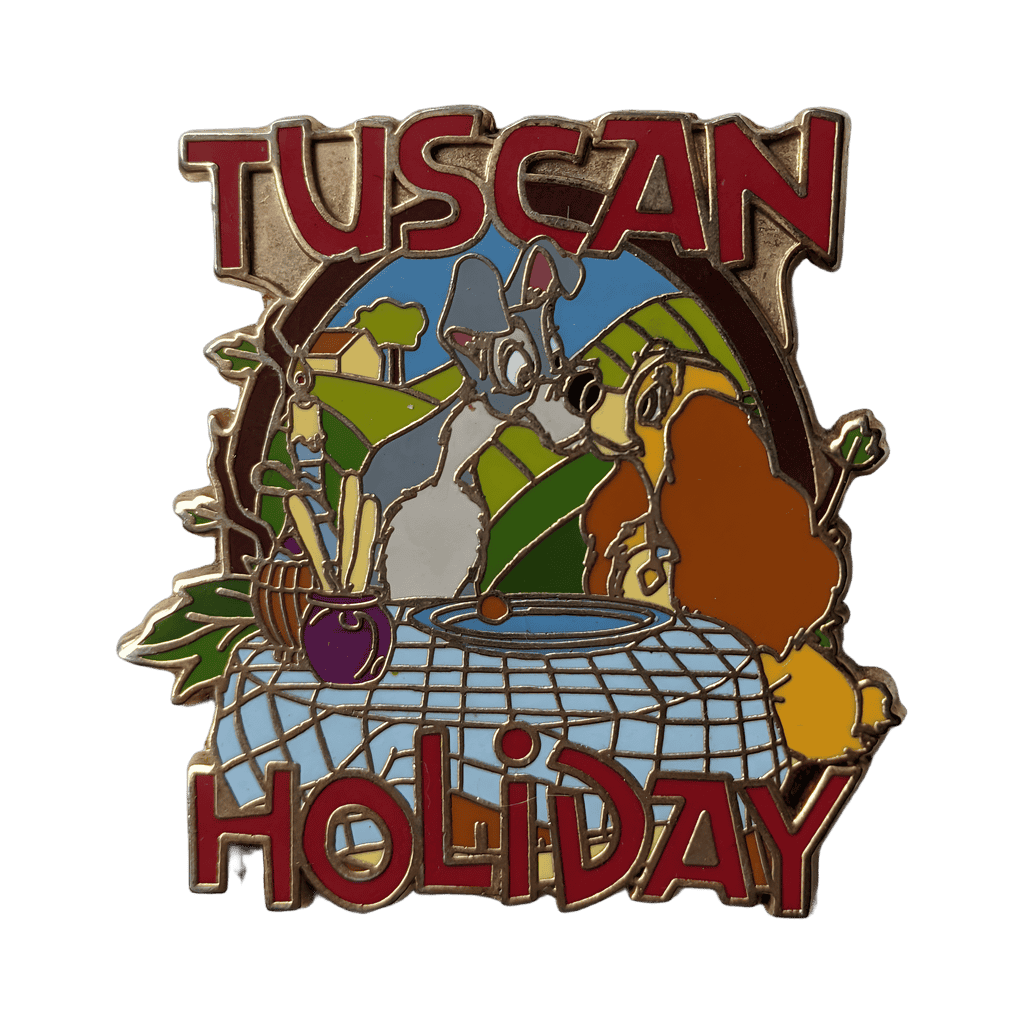 Tuscan Holiday / Lady & the Tramp Disney pin
