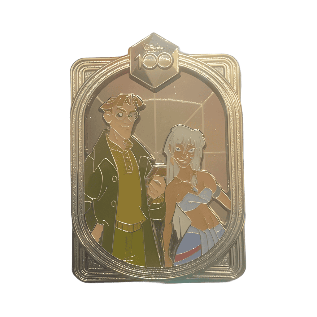 Milo and Princess Kida Disney pin