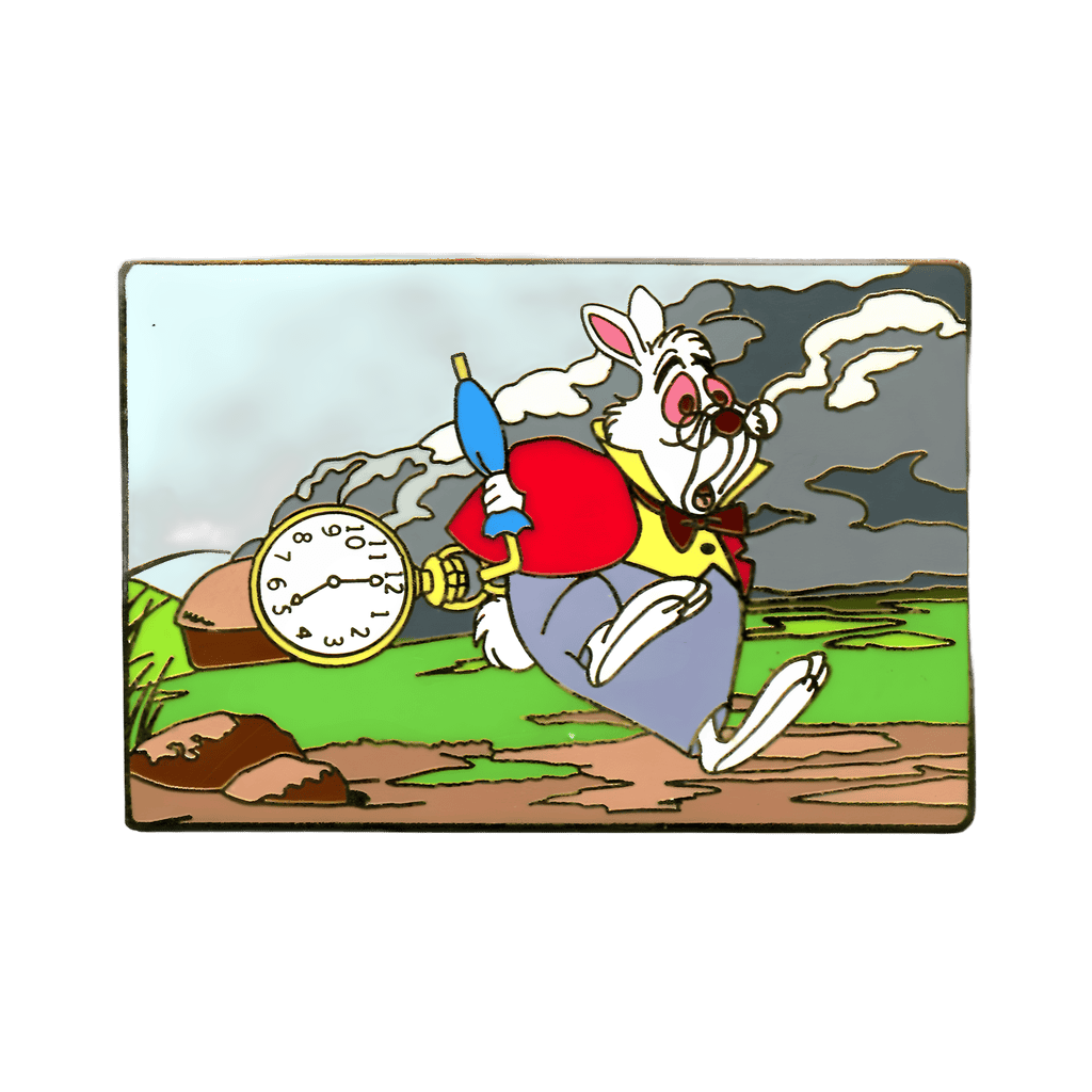 White Rabbit Disney pin