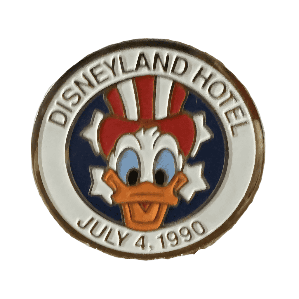 Donald Duck - Uncle Sam - July 4, 1990 Disney pin