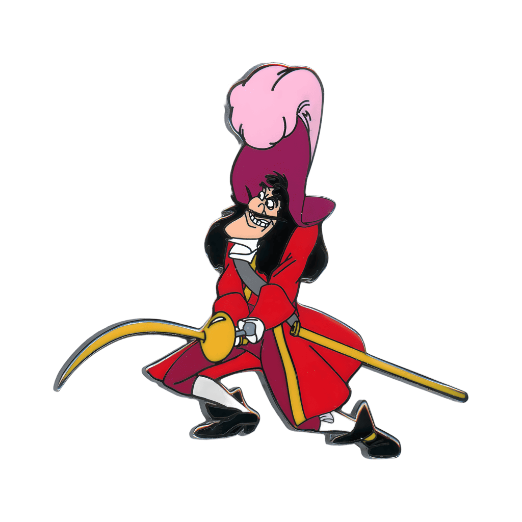Captain Hook Disney pin