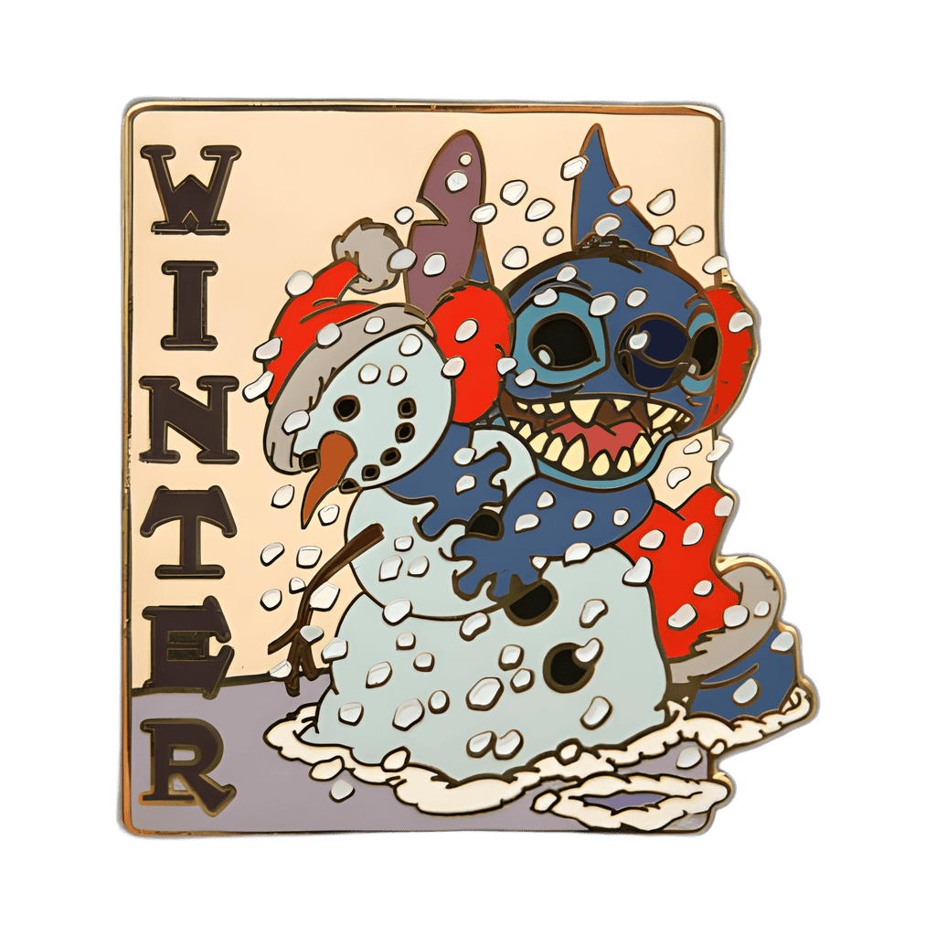 Winter Disney pin