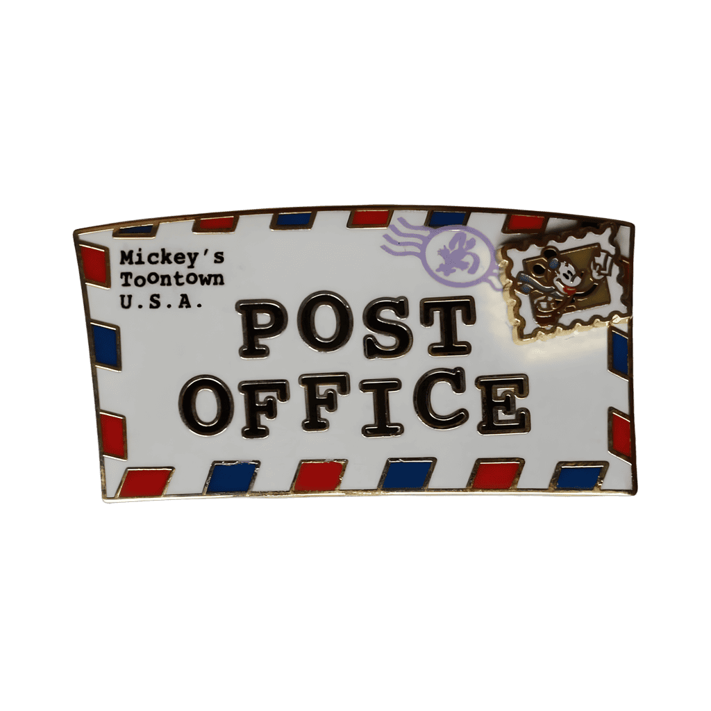 Disneyland Toontown Post Office Sign Disney pin