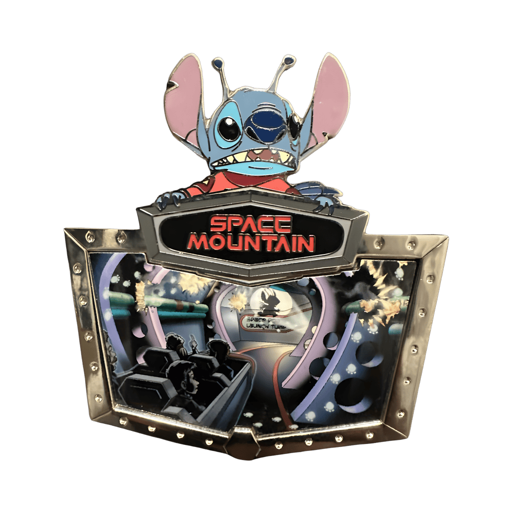 Stitch Launch Tube Disney pin