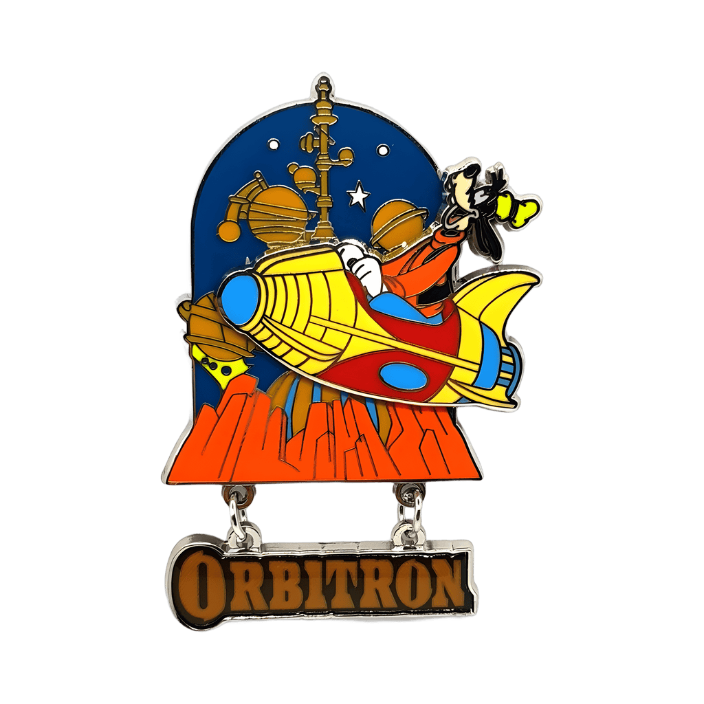 Goofy Riding Orbitron Disney pin