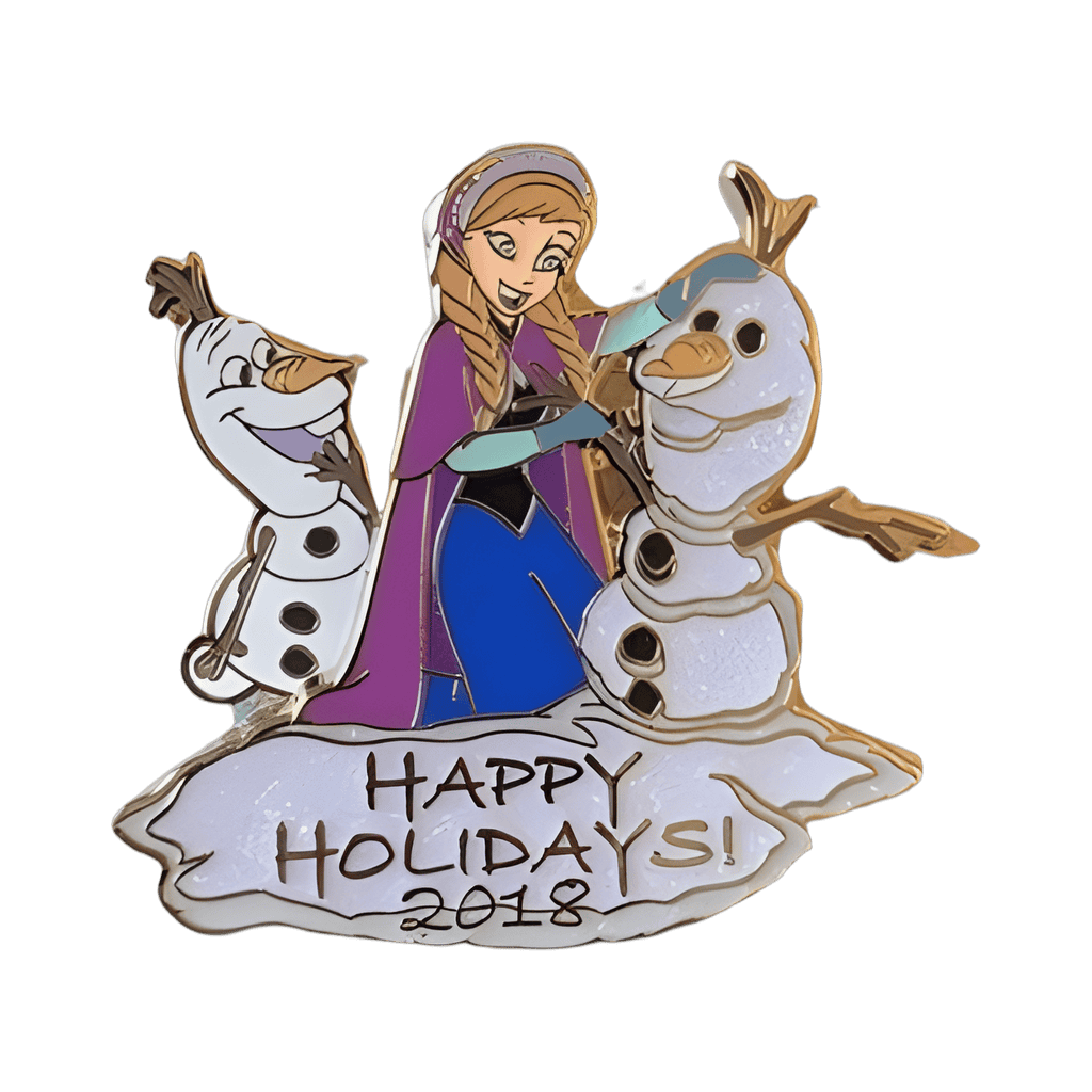 Anna and Olaf Disney pin