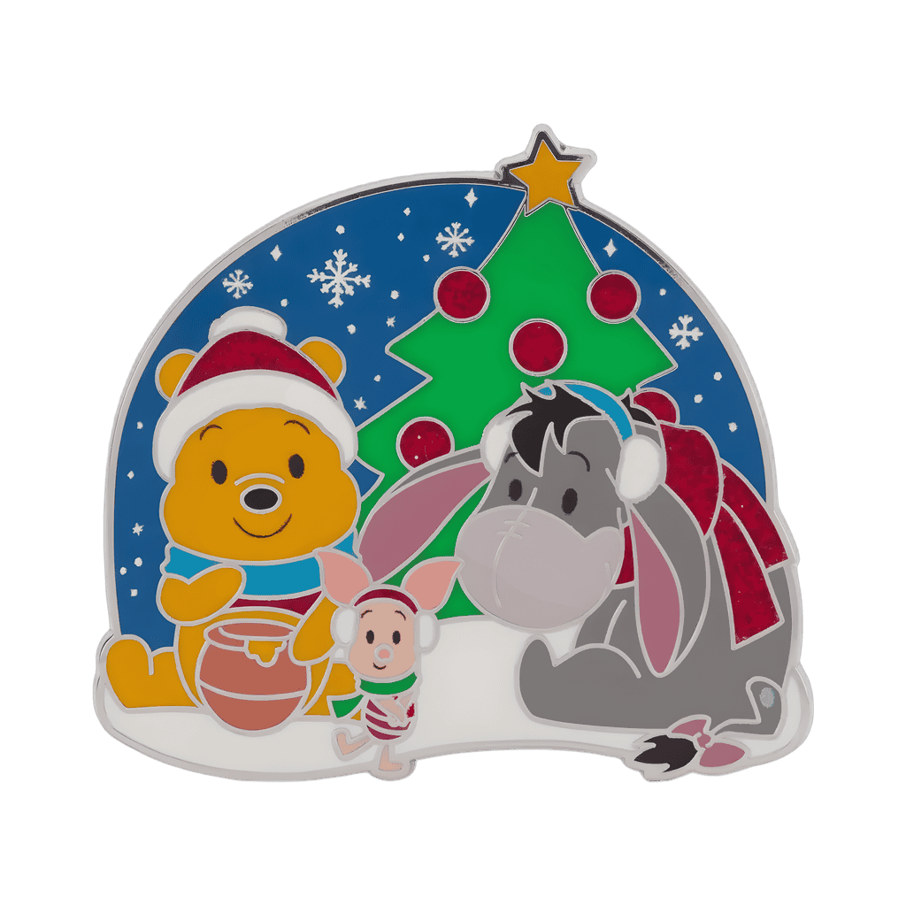 Winnie the Pooh Christmas Disney pin