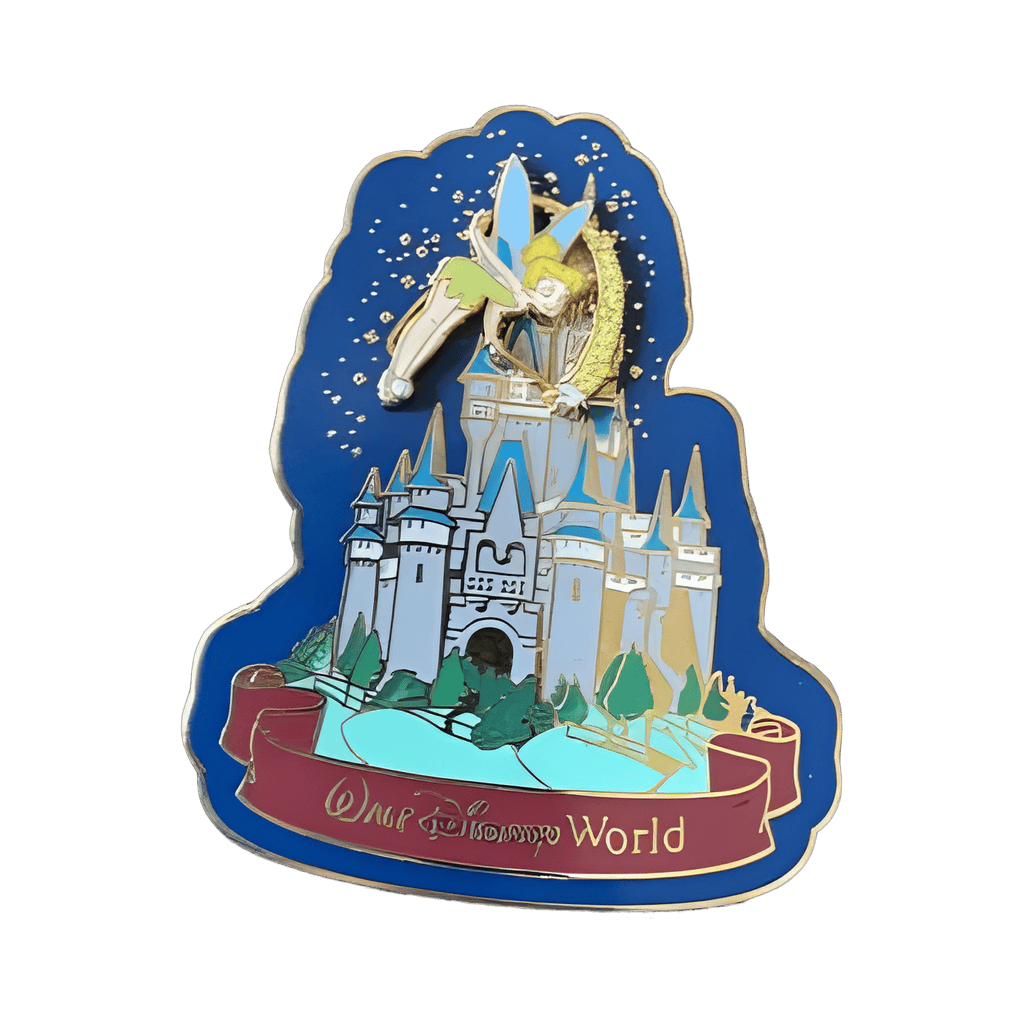 Walt Disney World - Tinker Bell Castle Slider Disney pin