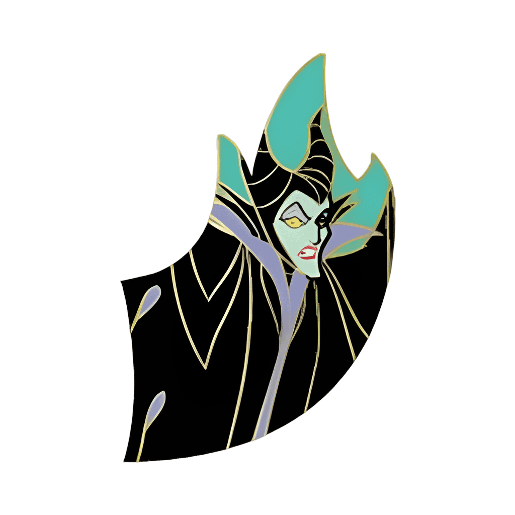 Maleficent Disney pin