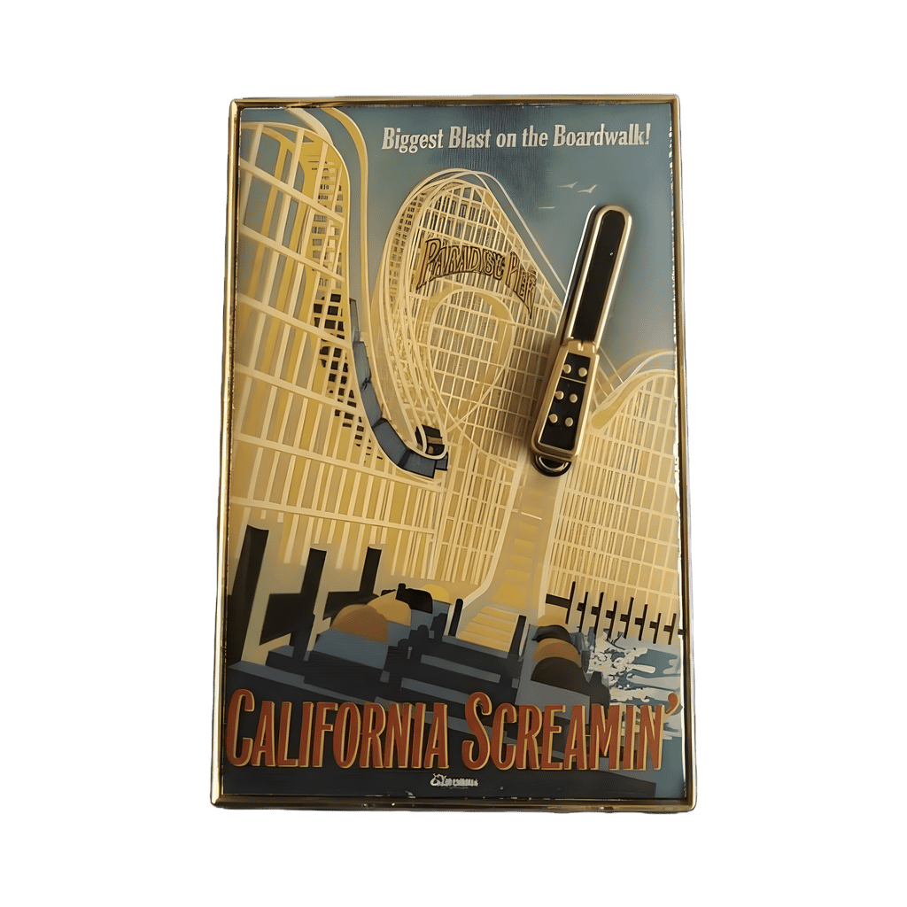 California Screamin Disney pin