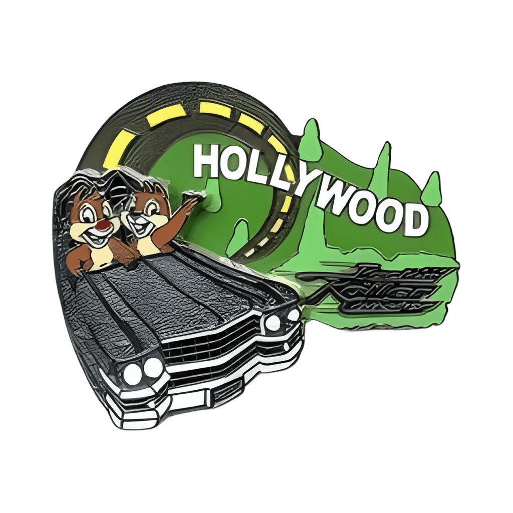 Chip and Dale Rock 'n' Roller Coaster Disney pin