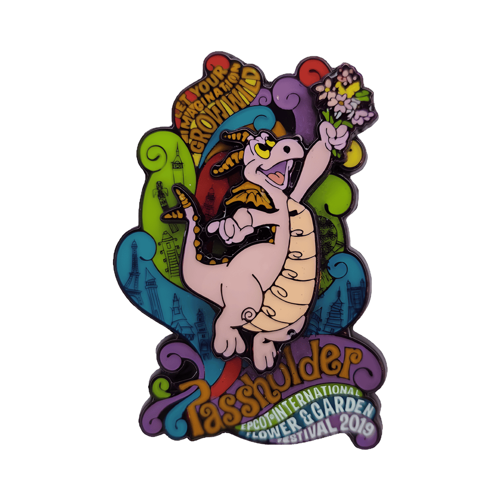 Let Your Imagine Grow Wild Disney pin
