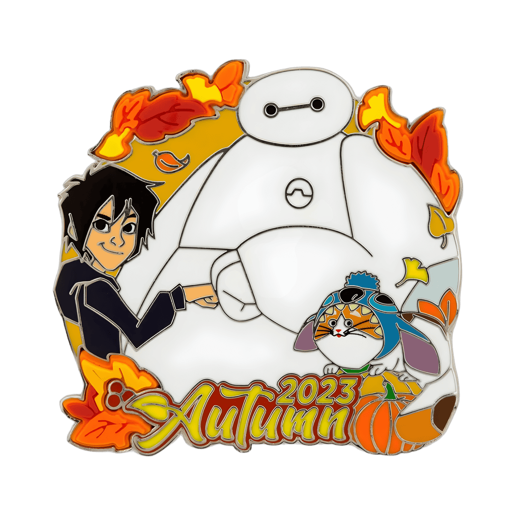 2023 - Baymax, Hiro, and Mochi Disney pin