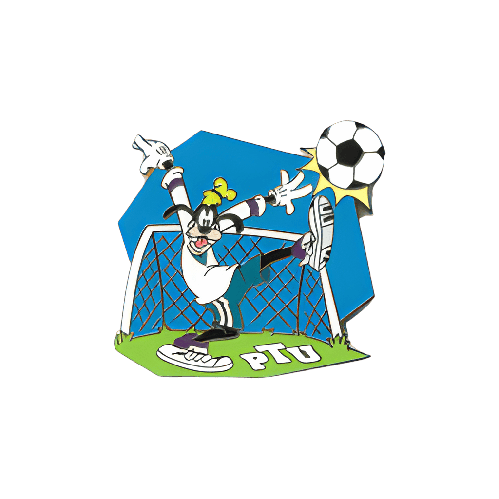 Soccer Goofy Disney pin