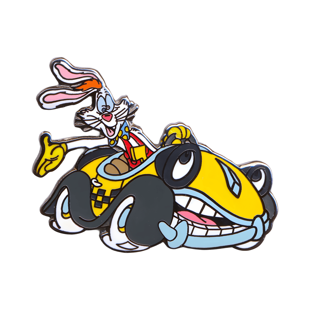 Roger Rabbit Riding in Benny the Cab Disney pin