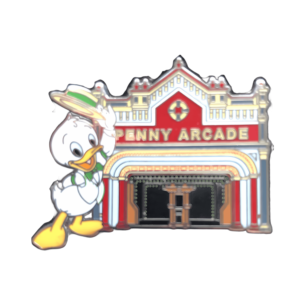 Louie at the Main Street Penny Arcade CHASER Disney pin