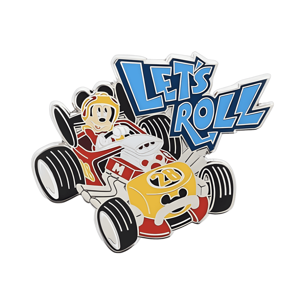 Mickey Roadster — Let's Roll Disney pin