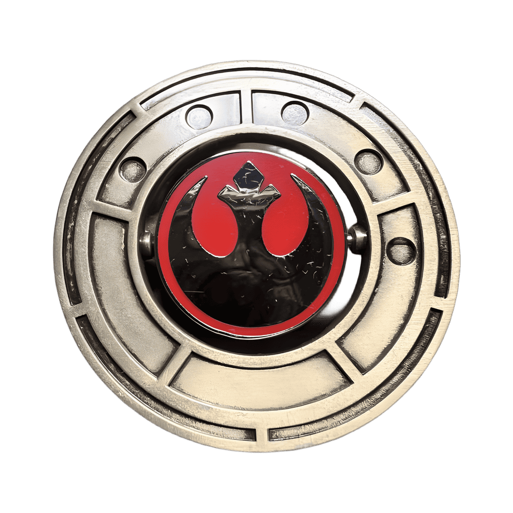 Rise of the Resistance Rose Tico spinner ring replica Disney pin
