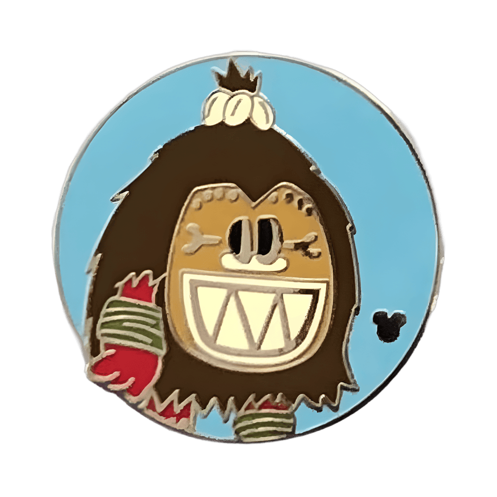 Smiling (Light Blue) Disney pin