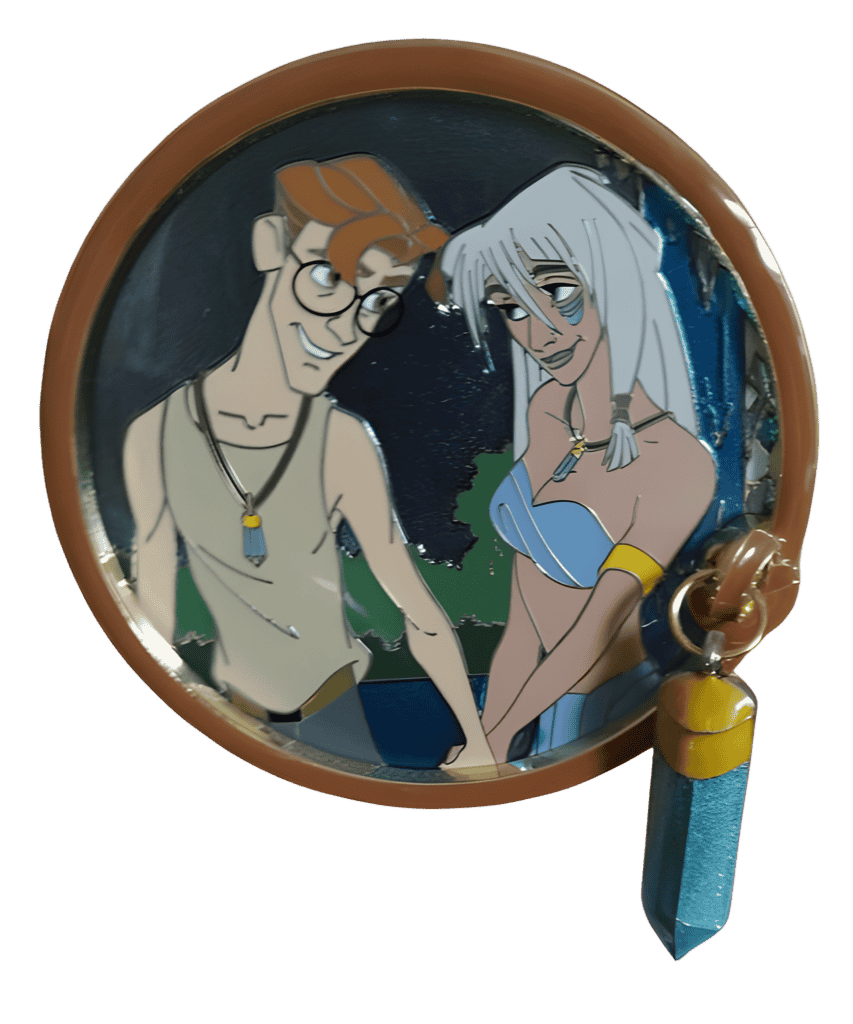 Milo & Kida Disney pin