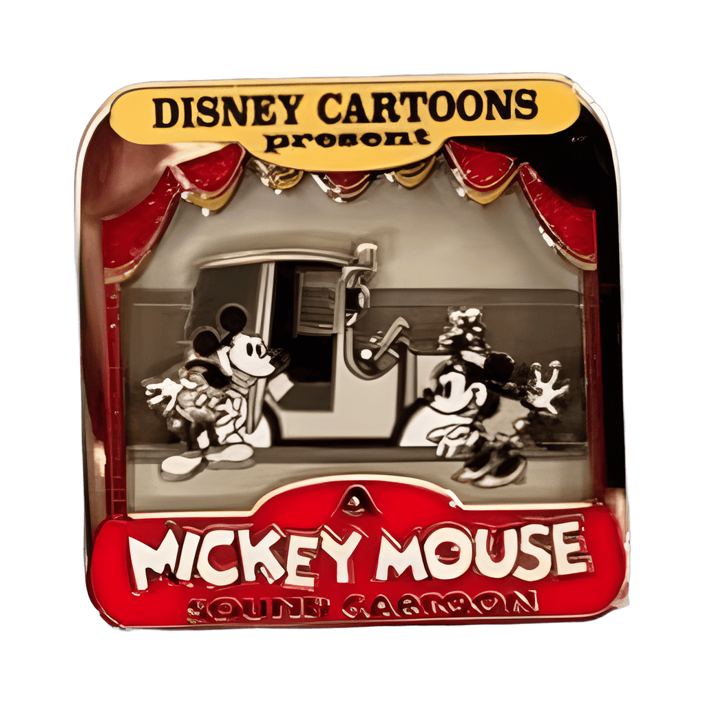 LE Variant 3 - Sound Cartoon Colored Border Disney pin