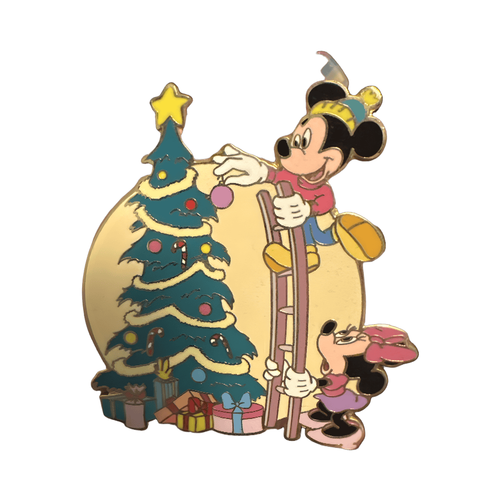 Mickey & Minnie Christmas Tree Disney pin