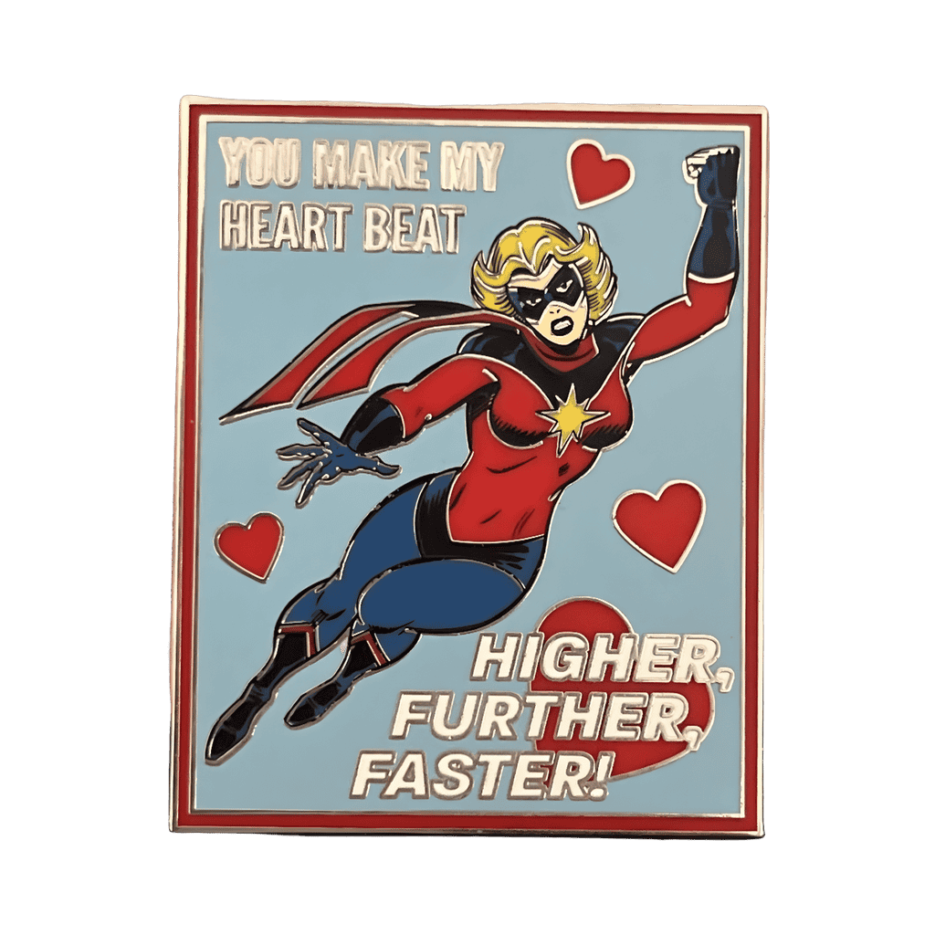 Captain Marvel Disney pin