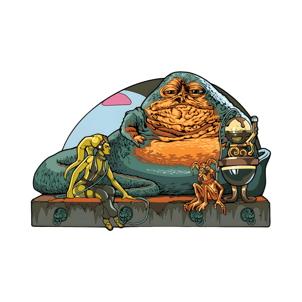 Jabba the Hutt (X87) Disney pin