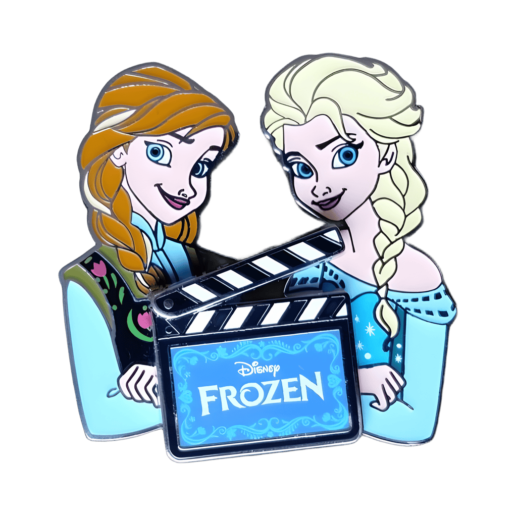 Anna and Elsa Disney pin