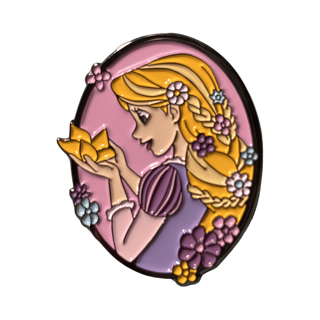 Rapunzel Badge Pin (Korea) Disney pin