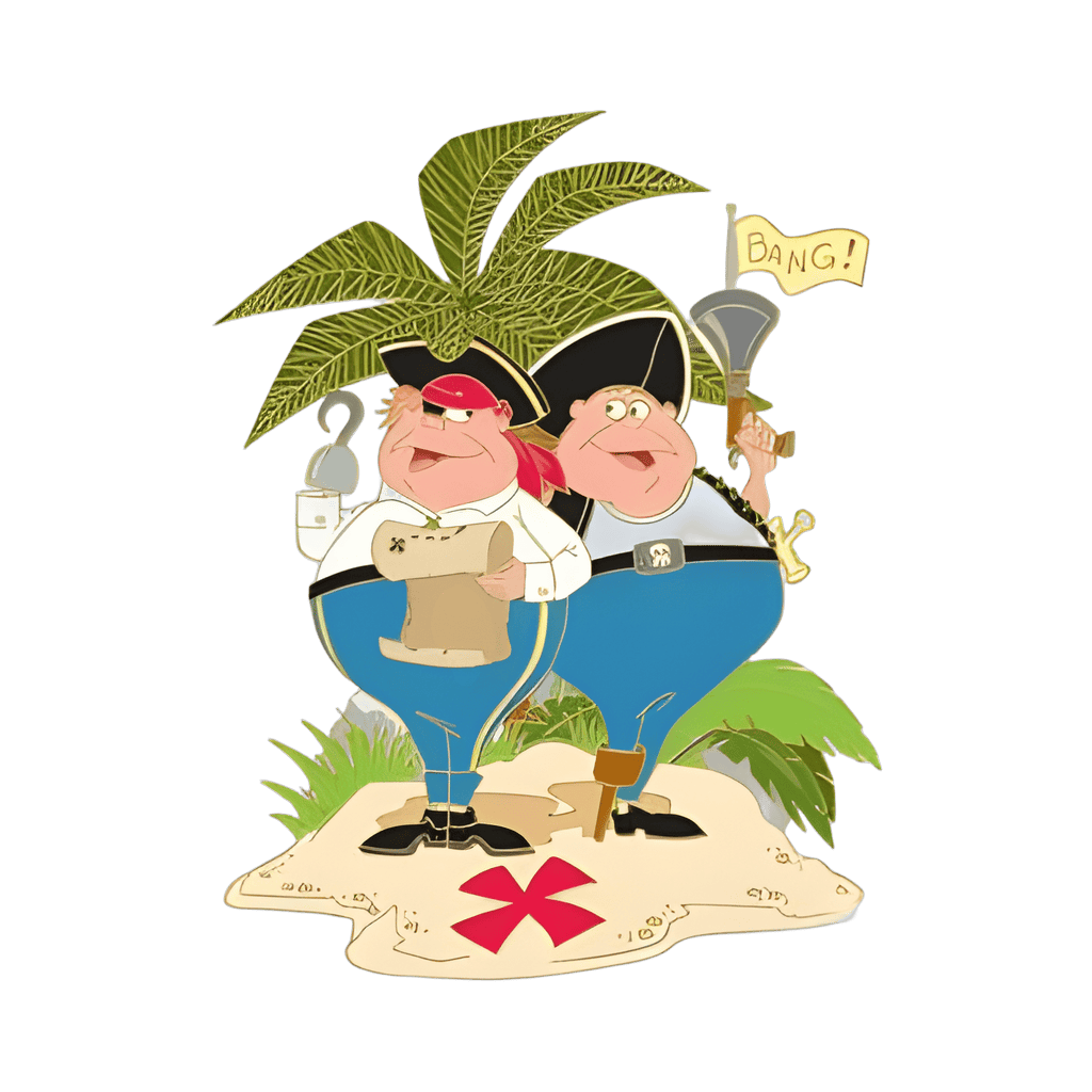 Tweedle Dee and Tweedle Dum Disney pin
