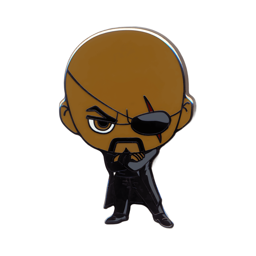 Nick Fury Disney pin