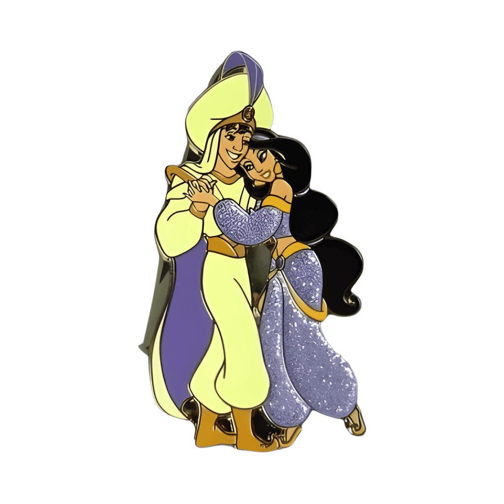 Jasmine and Aladdin Disney pin