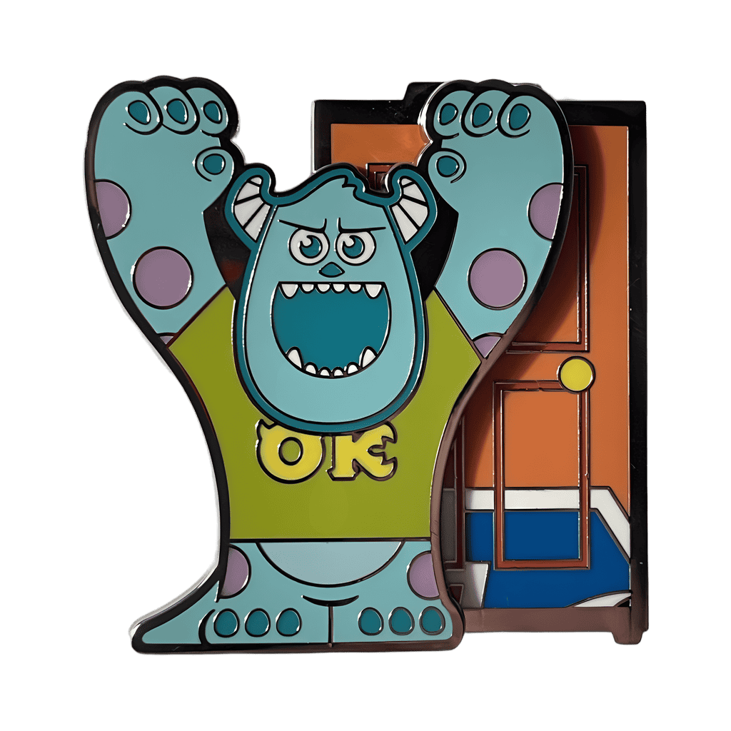 Sulley (top-left M) Disney pin