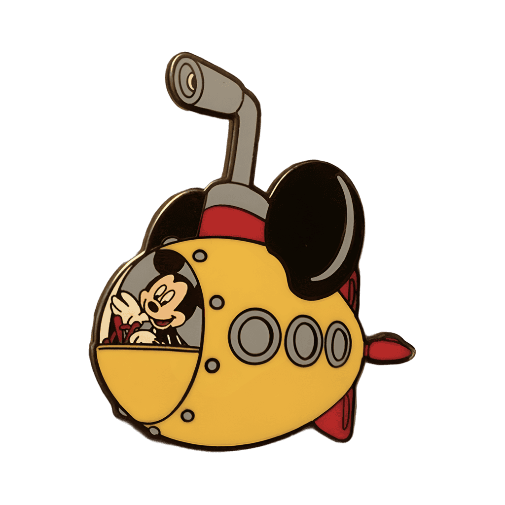 Mickey Submarine Disney pin