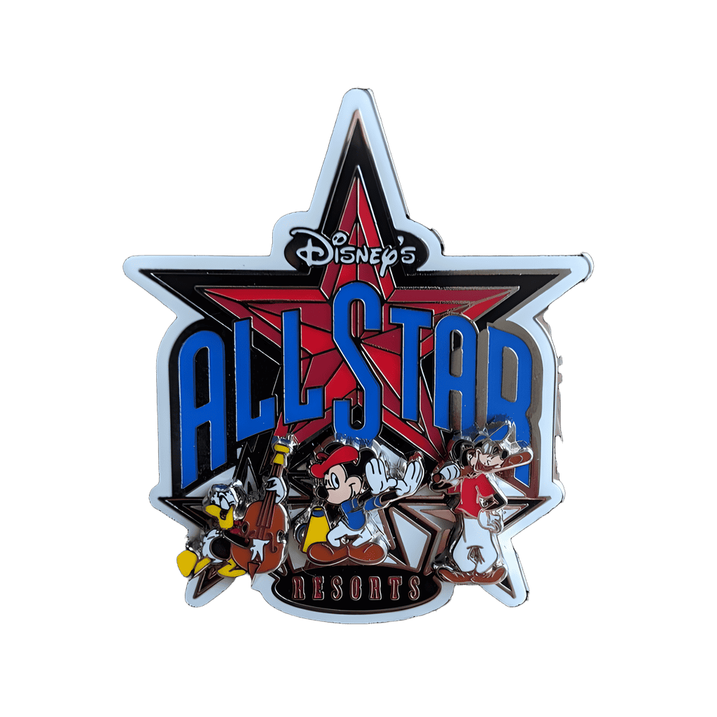 Mickey, Donald & Goofy - Logo Disney pin