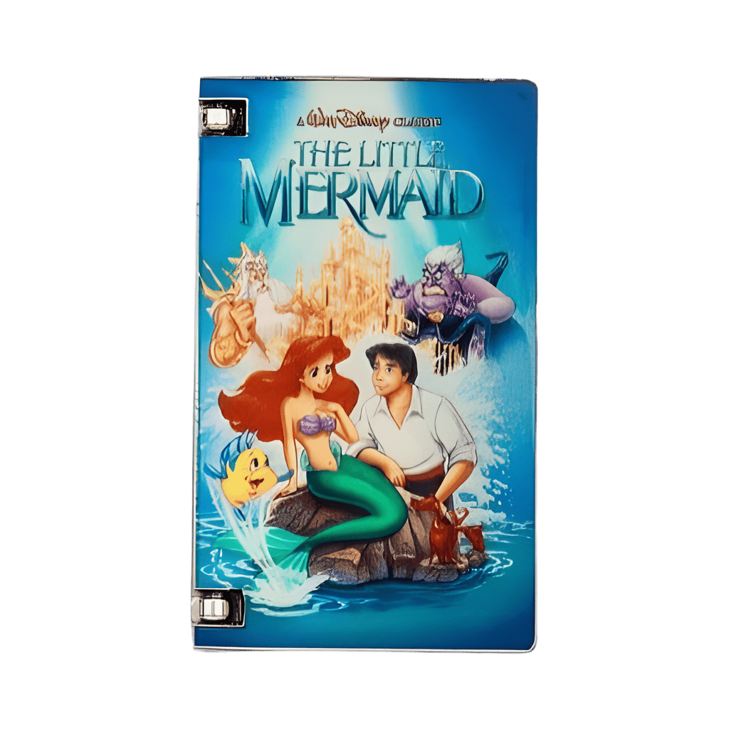 The Little Mermaid Set - VHS Case Disney pin